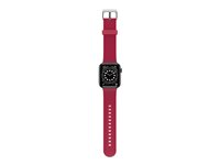 OtterBox All Day Comfort - Bånd for smart armbåndsur - 42/44/45 mm - rouge rubellite (rosa) - for Apple Watch Hermès Series 9, SE 3, Series 10, Series 11, Series 8, Series 9 77-93701