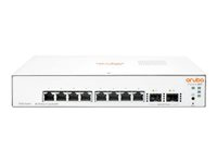 HPE Networking Instant On 1930 8G 2SFP Switch - Switch - L3 - Styrt - 8 x 10/100/1000 + 2 x Gigabit SFP - stasjonær JL680A#ABB