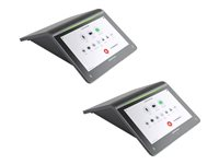 Crestron Flex UC-MM30-NC-Z-I - For Small Microsoft Zoom Rooms - videokonferansesett (berøringsskjermkonsoll, mini-PC, HDMI til USB 3.0 omformer) - svart - power adapter included UC-MM30-NC-Z-I