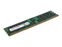 Lenovo - DDR4 - modul - 16 GB - DIMM 288-pin - 3200 MT/s / PC4-25600 - 1.2 V - registrert - ECC - grønn - for ThinkStation P620 30E0, 30E1 4X71B67860