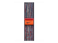 Apple Nike - Sløyfe for smart armbåndsur - 42mm - 130 - 190 mm - blå/rød MXU03ZM/A