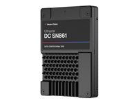 WD Ultrastar DC SN861 WUS6CA216PSP9X3 - SSD - Data Center - 1.6 TB - intern - 2.5" - U.2 PCIe 5.0 x4 (NVMe) 0TS2531