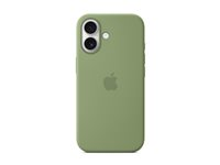 Apple - Baksidedeksel for mobiltelefon - MagSafe-samsvar - silikon - lys mose - for iPhone 17 MGEX4ZM/A