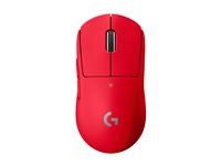 Logitech G PRO X SUPERLIGHT 2 SE - Mus - gaming - optisk - 5 knapper - trådløs - 2.4 GHz - USB Logitech LIGHTSPEED-mottaker - rød 910-007552