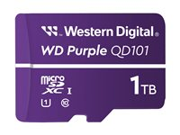 WD Purple WDD100T1P0C-85AEL0 - Flashminnekort - 1 TB - UHS-I U1 / Class10 - microSDXC - purpur WDD100T1P0C-85AEL0