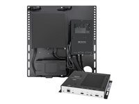 Crestron Flex UC-ENGINE-BRKT-T-UPGRD-BRKTX - Med Microsoft Teams-rom - oppgraderingsløsning (mini-PC, sender, HDMI via CAT5 til USB 3.0 omformer) - svart - power adapter included UC-ENGINE-BRKT-T-UPGRD-BRKTX