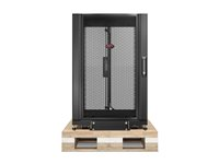 APC NetShelter SX - Rack skap - svart - 18U - 19" - TAA-samsvar - for P/N: SURT48RMXLBP AR3006SP