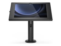 Compulocks Galaxy Tab S9/S9FE 10.9" Apex Enclosure Rise Stand 8" Black - Stativ - synlige foran/bak kamera og sensorer - for nettbrett - låsbar - metallramme - svart - skjermstørrelse: 10.9" - for Samsung Galaxy Tab S10 FE, Tab S10 Lite, Tab S11, Tab S9, Tab S9 FE TCDP01109GAPXB