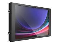 Compulocks Galaxy Tab S9 Ultra 14.6" Apex Enclosure Wall Mount - Innhegning - bærbar, eksponert front/bak kamera og sensorer - for nettbrett - låsbar - metallramme - svart - gulvstativmonterbar - for Samsung Galaxy Tab S10 Ultra, Tab S11 Ultra, Tab S9 Ultra 146GUAPXB