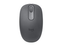 Logitech M196 - Mus - høyre- og venstrehåndet - optisk - 3 knapper - trådløs - Bluetooth - grafitt 910-007459
