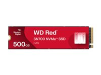 WD Red SN700 WDS500G1R0C-68BDK0 - SSD - 500 GB - intern - M.2 2280 - PCIe 3.0 x4 (NVMe) WDS500G1R0C-68BDK0