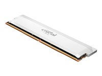 Crucial Pro OC - DDR5 - modul - 32 GB - DIMM 288-pin - 3000 MHz / PC5-48000 - CL40 - 1.35 V - ikke-bufret - on-die ECC - hvit CP32G60C40U5W