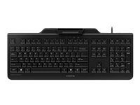 CHERRY SECURE BOARD 1.0 - Tastatur - med NFC - USB - Pan Nordic - tastsvitsj: CHERRY LPK - svart JK-A0400PN-2