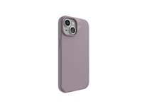 ZAGG Manhattan Snap - Baksidedeksel for mobiltelefon - MagSafe-samsvar - silikon - lavendel - for Apple iPhone 13, 14, 15 702312684