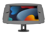 Compulocks iPad 10th-11th (A16) Gen Space Enclosure Tilting Stand 4" Black - Monteringssett (stativ, hus) - for nettbrett - låsbar - høyverdig aluminium - svart - skjermstørrelse: 10.9" - for Apple 10.9-inch iPad (10. generasjon) TCDP04209IPDSB