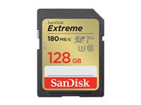SanDisk - Flashminnekort - 128 GB - Video Class V30 / UHS-I U3 / Class10 - SDXC UHS-I SDSDXVA-128G-GNCIN