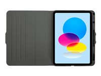 Targus VersaVu - Lommebok for nettbrett - 360-roterende - polyuretan, termoplast-polyuretan (TPU) - blå - 10.9" - for Apple 10.9-inch iPad (10. generasjon); iPad A16 Wi-Fi, A16 Wi-Fi + Cellular THZ93502GL