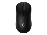 Logitech G PRO X SUPERLIGHT 2 - Mus - gaming - optisk - 5 knapper - trådløs - 2.4 GHz - USB Logitech LIGHTSPEED-mottaker - svart 910-006631