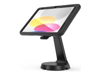 Compulocks iPad 10th-11th (A16) Gen PowerMove Mast Counter Stand - Black - Monteringssett (hus, mastestativ) - for nettbrett - låsbar - svart - skjermstørrelse: 10.9" - skranke - for Apple 10.9-inch iPad (10. generasjon) 333BPMIP109