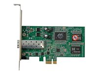 StarTech.com PCI Express Gigabit Ethernet Fiber Network Card w/ Open SFP - PCIe GbE SFP Network Card Adapter NIC - Fiber Optic SFP Adapter (PEX1000SFP2) - Nettverksadapter - PCIe lav profil - 1GbE - 1000Base-LX, 1000Base-SX - for P/N: GLCLHSMDSTTA, GLCSXMMDST, GLCSXMMDSTT, GLCTEST, MASFP1GBTXST, SFP1GELXST PEX1000SFP2
