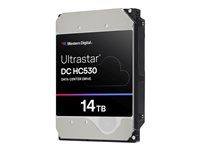 WD Ultrastar DC HC530 WUH721814AL-5204 - Harddisk - 14 TB - intern i 3,5 tommer leder - SATA 6Gb/s - 7200 rpm - buffer: 512 MB 1EX3045