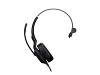 Jabra Evolve2 50 UC Mono - Hodesett - on-ear - kablet - aktiv støydemping - USB-C, USB-A - UC-sertifisert 25069-889-899
