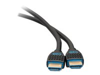 C2G 10ft 4K HDMI Cable - Performance Series Cable - Ultra Flexible - M/M - HDMI-kabel - HDMI hann til HDMI hann - 3 m - svart C2G10378