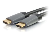 C2G 40ft 4K HDMI Cable with Ethernet - High Speed - In-Wall CL-2 Rated - HDMI-kabel med Ethernet - HDMI hann til HDMI hann - 12.2 m - skjermet - svart - 4K-støtte 50635
