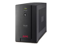 APC Back-UPS - UPS - AVR - AC 230 V - 700 watt - 1400 VA - USB - utgangskontakter: 8 - svart BX1400UIR