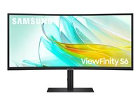 Samsung ViewFinity S6 S34C652UAU - S65UC Series - LED-skjerm - kurvet - 34" - HDR LS34C652UAUXEN