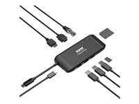 PORT connect - Dokkingstasjon - USB-C - HDMI, VGA - 1GbE 901913