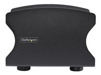 StarTech.com PC Wall Mount Bracket, For Desktop Computers Up To 40lb, Toolless Width Adjustment 1.9-7.8in (50-200mm), Heavy-Duty Steel, CPU Tower/Case Shelf/Holder, Includes Mounting Hardware and Spacers (2NS-CPU-WALL-MOUNT) - Monteringsbøyle fra skrivebord til vegg / til skjerm (horisontal) - svart 2NS-CPU-WALL-MOUNT