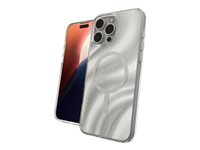 ZAGG Milan Snap - Baksidedeksel for mobiltelefon - MagSafe-samsvar - snurr glitter - for Apple iPhone 16 Pro 702315121