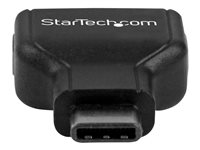 StarTech.com USB-C to USB Adapter - USB-C to USB-A - USB 3.1 Gen 1 - 5Gbps - USB C Adapter - USB Type C (USB31CAADG) - USB-adapter - USB-C (hann) til USB-type A (hunn) - USB 3.1 - svart - for P/N: HB31C2A1CGS, HB31C2A2CB, HB31C3A1CS, HB31C3ASDMB, HB31C4AS, PEXUSB311AC3 USB31CAADG